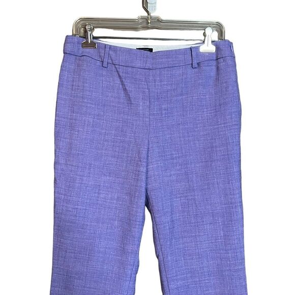 Talbots Chatham purple wool blend pants. Size 8p - Picture 2 of 8